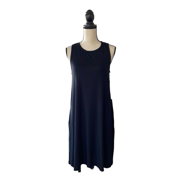 ♥️Caslon♥️Black Sleeveless swing dress Size (Small) - Picture 7 of 10